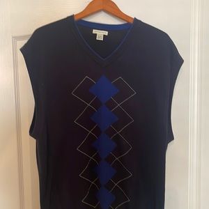 Mens XL Blue vest Excellent condition